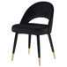 Lindsey - Upholstered Dining Side Chair (Set of 2) - Black