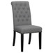Alana - Fabric Upholstered Dining Side Chair (Set of 2) - Gray