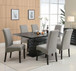 Stanton - 7 Piece Rectangular Dining Table Set - Gray