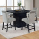 Stanton - 5 Piece Square Counter Height Dining Table Set - Gray