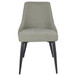 Cosmo - Upholstered Dining Side Chair (Set of 2) - Light Gray
