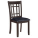 Lavon - Wood Dining Side Chair (Set of 2) - Espresso And Black