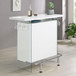 Acosta - Freestanding Home Bar Wine Cabinet - White High Gloss