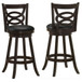 Calecita - Wood Swivel Bar Stool (Set of 2) - Cappuccino