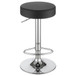 Ramses - Adjustable Bar Stool - Chrome And Black
