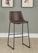 Michelle - Upholstered Bar Chair (Set of 2) - Brown
