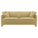 Corliss - 2 Piece Velvet Upholstered Sofa Set - Camel