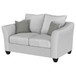 Salizar - Upholstered Flared Arm Loveseat - Sand