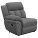 Bahrain - 5 Piece Upholstered Home Theater Seating - Charcoal