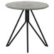 Hadi - Round Smart Top Side End Table - Cement