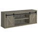 Brockton - 2-Door Engineered Wood TV Stand - Gray Driftwood