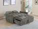 Cotswold - Upholstered Convertible Sleeper Sofa Bed - Dark Gray