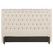 Devon - Upholstered Eastern King Panel Headboard - Beige