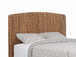 Laughton - Woven Banana Leaf California King Headboard - Amber
