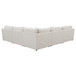 Hobson - 6 Piece Upholstered Modular Sectional Sofa - Ivory