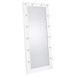 Zayan - Floor LED Lighting White Gloss - Mirror