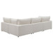 Serene - Upholstered 4 Piece Modular Sectional Sofa - Beige