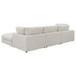 Serene - 4 Piece Upholstered Modular Sectional Sofa - Beige