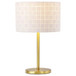 Ramiro - Drum Shade Metal Bedside Table Lamp - Gold