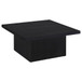 Devar - Square Engineered Wood Cocktail Coffee Table - Black