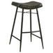 Bayu - Leather Upholstered Bar Stool (Set of 2) - Espresso