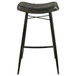 Bayu - Leather Upholstered Bar Stool (Set of 2) - Espresso