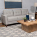 Bowen - Upholstered Track Arm Tufted Sofa - Beige