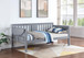 Bethany - Twin Daybed With Drop-Down Tables - Gray