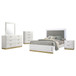 Caraway - 5 Piece California King Bedroom Set - White