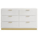 Caraway - 6-Drawer Dresser - White