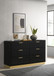 Caraway - 6-Drawer Dresser - Black