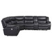 Sycamore - Upholstered Power Reclining Sectional Sofa - Gray