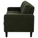 Ruth - 77" Fabric Upholstered Track Arm Sofa - Matcha Green