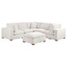 Lakeview - 6 Piece Upholstered Modular Sectional Sofa - Ivory