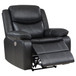 Sycamore - Upholstered Power Recliner Chair - Dark Gray
