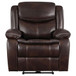 Sycamore - Upholstered Power Recliner Chair - Dark Brown