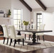 Phelps - 5 Piece Rectangle Dining Table Set - Distressed Noir