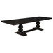 Phelps - 5 Piece Rectangle Dining Table Set - Distressed Noir