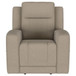 Brentwood - Upholstered Recliner Chair - Taupe