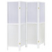 Mattison - 4-Panel Room Divider Folding Shoji Screen - White