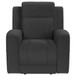 Brentwood - Upholstered Recliner Chair - Dark Charcoal