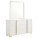 Marceline - 6-Drawer Dresser With Mirror - White
