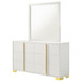 Marceline - 6-Drawer Dresser With Mirror - White