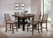 Patterson - 7 Piece Counter Height Dining Set - Mango Oak