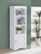 Laughlin - 3-Shelf Engineered Wood Media Tower - White