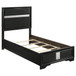 Miranda - 5 Piece Twin Bedroom Set - Black