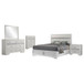 Miranda - 5 Piece Queen Bedroom Set - White