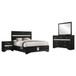 Miranda - 4 Piece Queen Bedroom Set - Black
