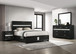 Miranda - 4 Piece California King Bedroom Set - Black