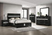 Miranda - 5 Piece Queen Bedroom Set - Black